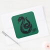 Harry Potter Slytherin Snake Icon Square Sticker