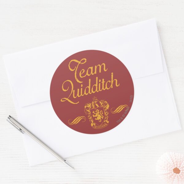 Harry_Potter___Team_QUIDDITCH™_Classic_Round_Sticker_3 Harry Potter Team QUIDDITCH™ Classic Round Sticker