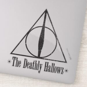 Harry Potter The Deathly Hallows Emblem Sticker