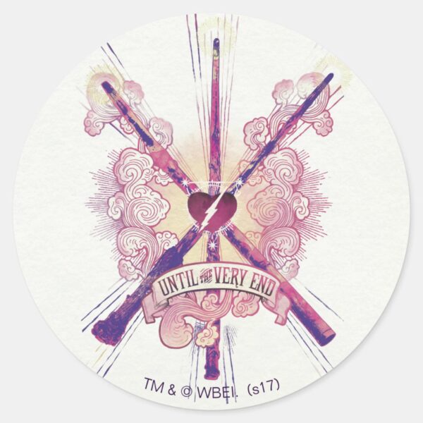 Harry_Potter___Until_The_Very_End_Classic_Round_Sticker_1 Harry Potter Until The Very End Classic Round Sticker