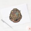 Harry_Potter___Vintage_Hogwarts_Crest_Classic_Round_Sticker_3 Harry Potter Vintage Hogwarts Crest Classic Round Sticker
