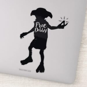 Harry_Potter____Free_Dobby__Silhouette_Typography_Sticker_1 Harry Potter Free Dobby Silhouette Typography Sticker