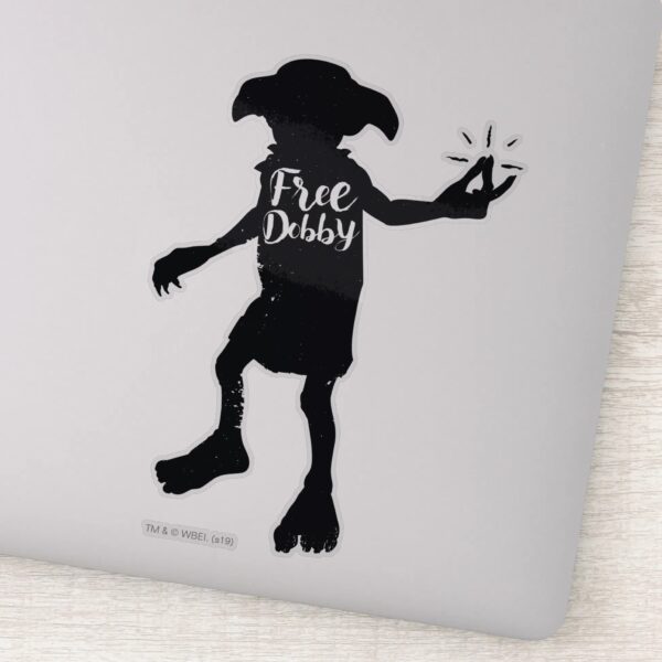 Harry_Potter____Free_Dobby__Silhouette_Typography_Sticker_1 Harry Potter Free Dobby Silhouette Typography Sticker