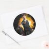 Harry_Potter_and_Ron_Weasely_Classic_Round_Sticker_3 Harry Potter And Ron Weasely Classic Round Sticker