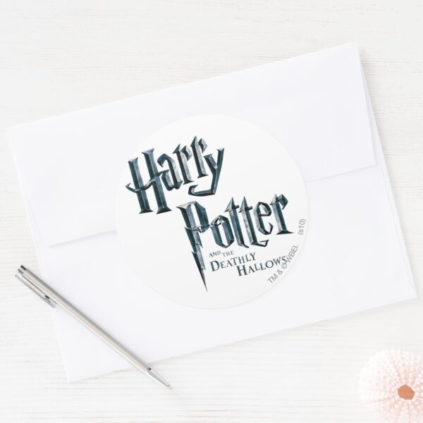 Harry_Potter_and_the_Deathly_Hallows_Logo_1_Classic_Round_Sticker_3 Harry Potter And The Deathly Hallows Logo 1 Classic Round Sticker