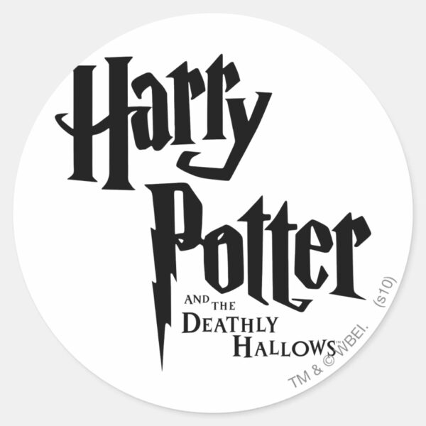 Harry_Potter_and_the_Deathly_Hallows_Logo_2_Classic_Round_Sticker_1 Harry Potter And The Deathly Hallows Logo 2 Classic Round Sticker
