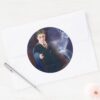 Harry_Potter's_Stag_Patronus_Classic_Round_Sticker_3 Harry Potters Stag Patronus Classic Round Sticker