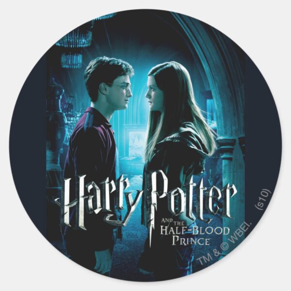 Harry_and_Ginny_1_Classic_Round_Sticker_1 Harry And Ginny 1 Classic Round Sticker