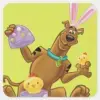 Hatched Easter Egg Square Sticker