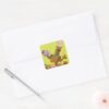 Hatched Easter Egg Square Sticker