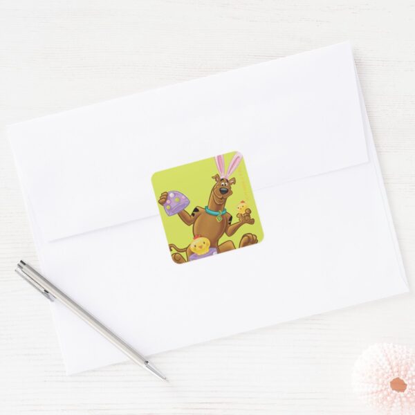 Hatched_Easter_Egg_Square_Sticker_3 Hatched Easter Egg Square Sticker