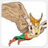 Hawkman_Flies_Square_Sticker_1 Hawkman Flies Square Sticker