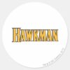 Hawkman_Logo_Classic_Round_Sticker_1 Hawkman Logo Classic Round Sticker