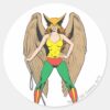 Hawkwoman_Classic_Round_Sticker_1 Hawkwoman Classic Round Sticker