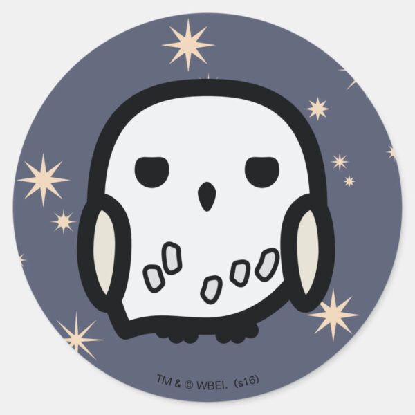 Hedwig_Cartoon_Character_Art_Classic_Round_Sticker_1 Hedwig Cartoon Character Art Classic Round Sticker