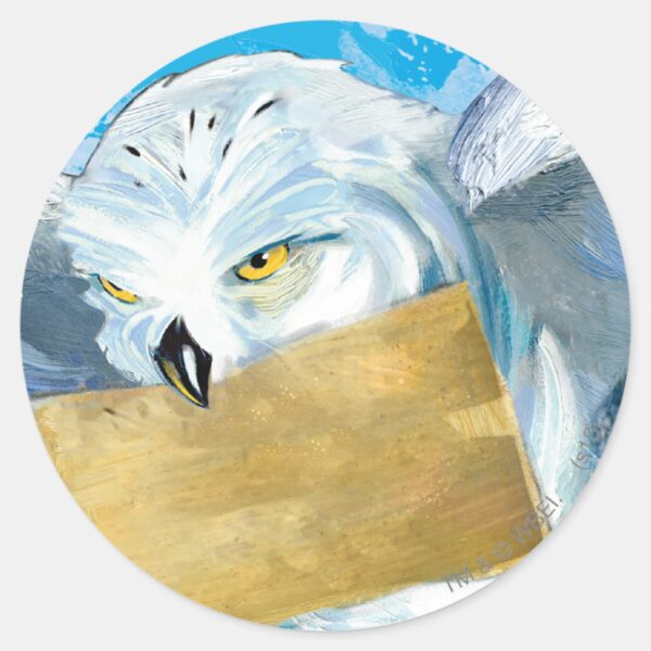 Hedwig_Classic_Round_Sticker_1 Hedwig Classic Round Sticker