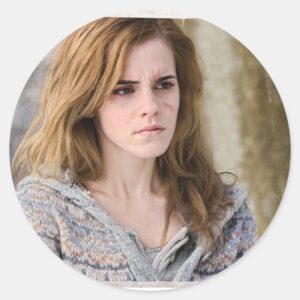 Hermione 2 Classic Round Sticker