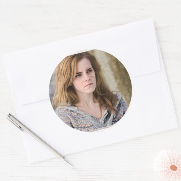Hermione_2_classic_round_sticker_3 Hermione 2 Classic Round Sticker