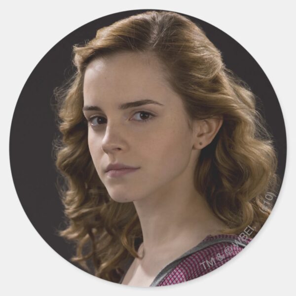 Hermione_Granger_4_Classic_Round_Sticker_1 Hermione Granger 4 Classic Round Sticker