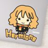 Hermione_Granger_Cartoon_Character_Art_Sticker_1 Hermione Granger Cartoon Character Art Sticker