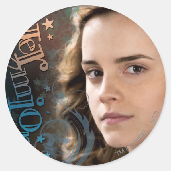 Hermione_Granger_Classic_Round_Sticker_1 Hermione Granger Classic Round Sticker