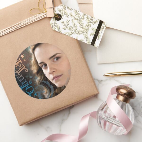 Hermione_Granger_Classic_Round_Sticker_5 Hermione Granger Classic Round Sticker