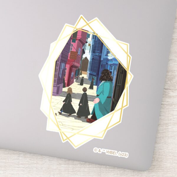 Hermione,_HARRY_POTTER™,_&_Hagrid_in_Diagon_Alley_Sticker_1 Hermione HARRY POTTER™ Hagrid In Diagon Alley Sticker