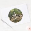 Hippogriff_Classic_Round_Sticker_3 Hippogriff Classic Round Sticker