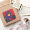 Hiro Hamada Purple Square Sticker