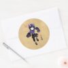 Hiro Hamada Supersuit Classic Round Sticker