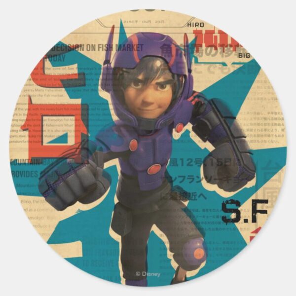 Hiro_Propaganda_Classic_Round_Sticker_1 Hiro Propaganda Classic Round Sticker