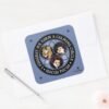 Hocus Pocus Calming Circle Spellbound Fun Square Sticker