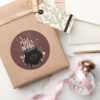 Hocus Pocus I Put A Spell On You Cauldron Classic Round Sticker