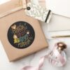 Hocus Pocus Mystical Spell Incantation Classic Round Sticker