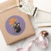 Hocus Pocus Retro Spellcasting Cauldron Classic Round Sticker
