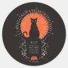 Hocus Pocus Thackery Binx Always With You Classic Round Sticker