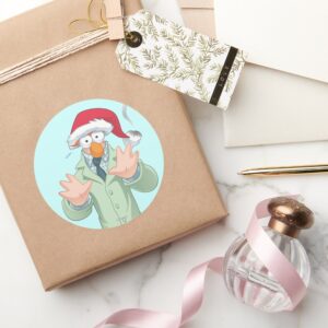 Holiday Beaker 2 Classic Round Sticker