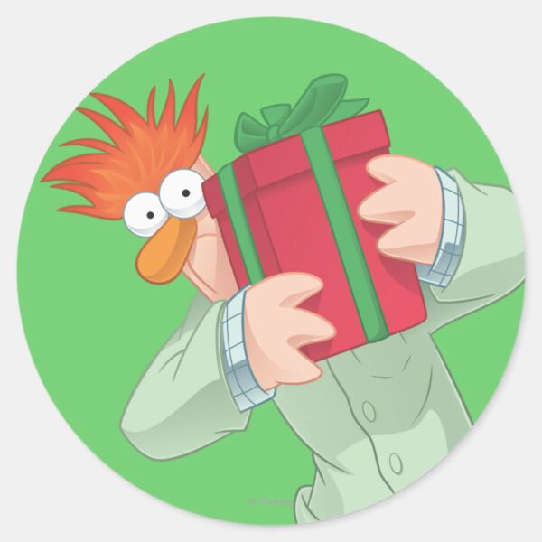 Holiday_Beaker_Classic_Round_Sticker_1 Holiday Beaker Classic Round Sticker