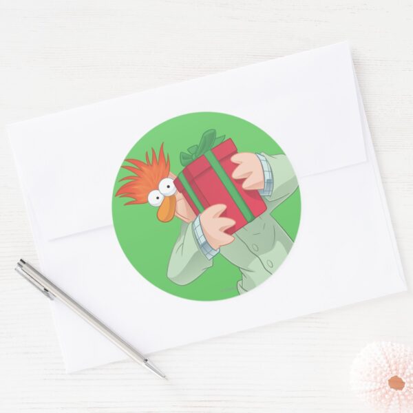 Holiday_Beaker_Classic_Round_Sticker_3 Holiday Beaker Classic Round Sticker