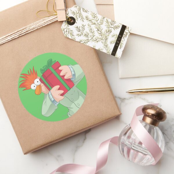 Holiday_Beaker_Classic_Round_Sticker_5 Holiday Beaker Classic Round Sticker