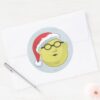 Holiday_Dr._Bunsen_Honeydew_Face_Classic_Round_Sticker_3 Holiday Dr. Bunsen Honeydew Face Classic Round Sticker