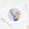 Holiday_Miss_Piggy_Classic_Round_Sticker_3 Holiday Miss Piggy Classic Round Sticker