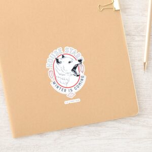 House Stark Winter Is Coming Sticker