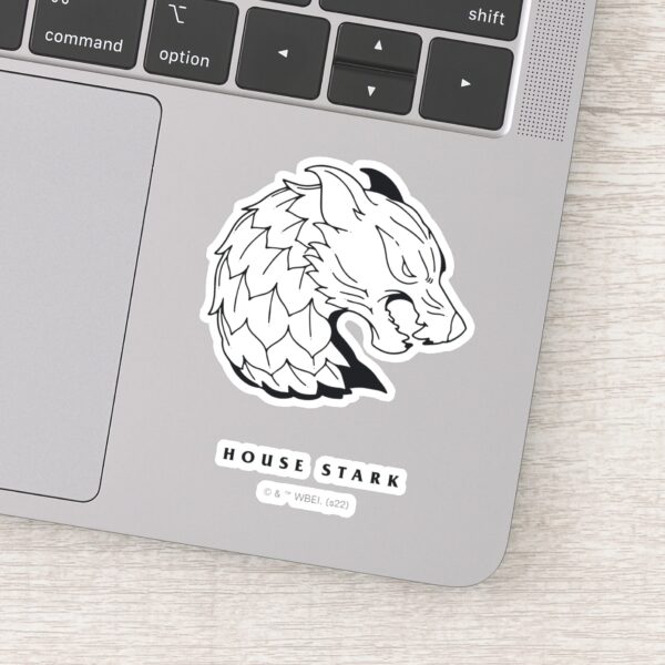 House Stark Icon Sticker