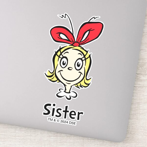 How_Grinch_Stole_Christmas___Grinch_Sister_Sticker_1 How Grinch Stole Christmas Grinch Sister Sticker