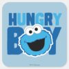 Hungry_Cookie_Monster_Square_Sticker_1 Hungry Cookie Monster Square Sticker