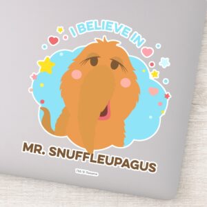 I_Believe_In_Mr._Snuffleupagus_Sticker_1 I Believe In Mr. Snuffleupagus Sticker
