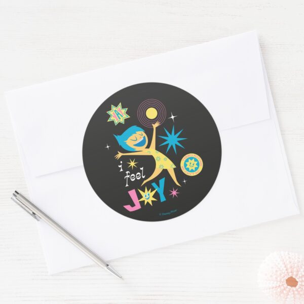 I_Feel_Joy_Classic_Round_Sticker_3 I Feel Joy Classic Round Sticker