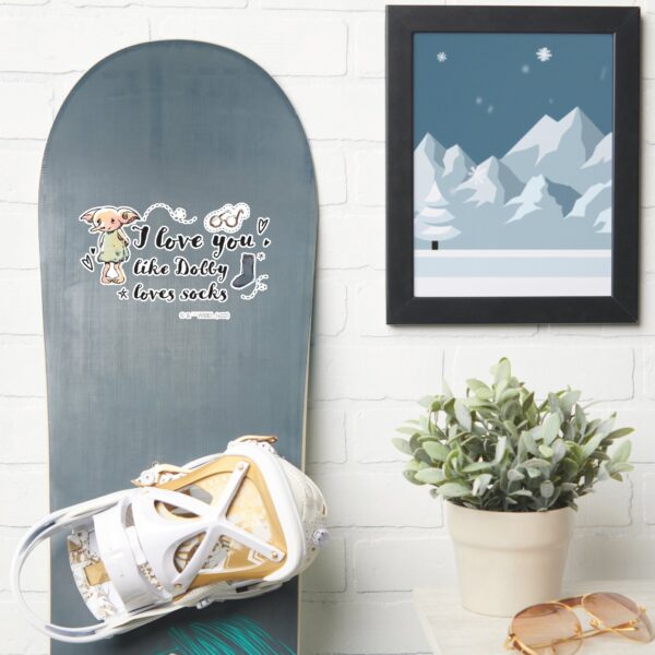 I_Love_You_Like_Dobby_Loves_Socks_Sticker_7 I Love You Like Dobby Loves Socks Sticker