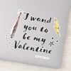 I_Wand_You_To_Be_My_Valentine_Sticker_1 I Wand You To Be My Valentine Sticker